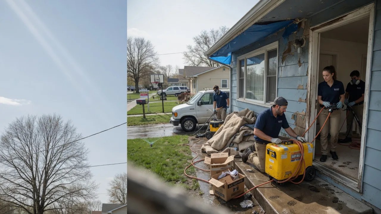 Basement Flood Cleanup in Churubusco, NY near me